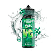 Botella de base Oil4Vap Fast4Vap de 70 ml, con diseño en tonos verdes, etiquetada como 100% VG (glicerina vegetal), sin nicotina, ideal para mezclas de e-líquidos y producción de vapor denso.