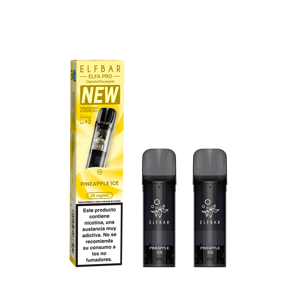 Cartucho Elfa Pro Pineapple Ice  (x2)