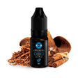 Montréal Chance 10ml liquide aux sels de nicotine, flacon au design dans des tons foncés, accompagné de feuilles de tabac qui représentent sa saveur douce et équilibrée.