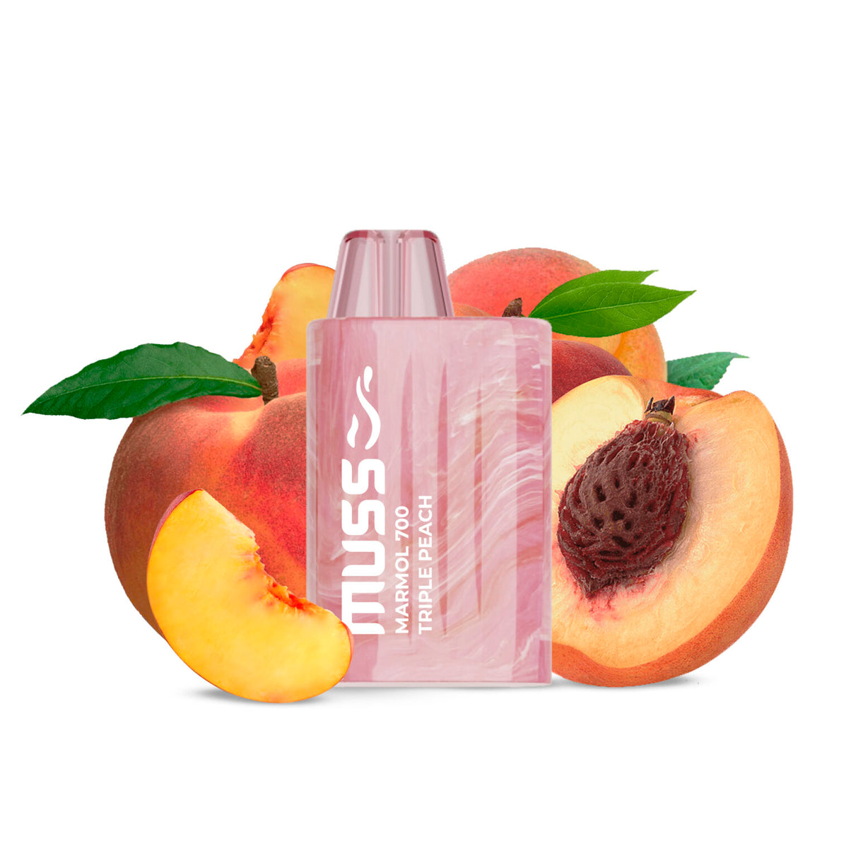 Disposable Vape Muss Marmol 700 Disposable Vape Triple Peach (Pack 5)