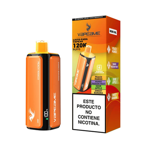 Vapeame Big Me Orange 120.000 Puffs – 4 en 1 Sin Nicotina