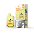 Vapeame Icon Mango Ice 20mg 900 puffs Disposable Vape yellow color.