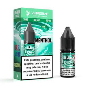 Vapeame Nic Salt Menthol 10ml 20mg sales de nicotina