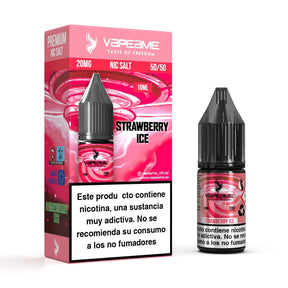Vapeame Nic Salt Strawberry Ice 10ml 20mg sales de nicotina