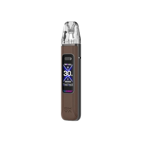 Vaper Recargable Oxva Xlim 3 - marrón: dispositivo tipo pod compacto y avanzado que ofrece gran autonomía, potencia regulable y excelente sabor, ideal para quienes buscan dar el salto desde desechables a algo más profesional.