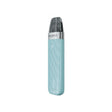 Vaper recargable Voopoo Argus Z2 Pod Kit en color azul claro, con diseño compacto y alargado, acabado texturizado, cartucho superior transparente con boquilla integrada y luz LED frontal indicadora de batería.
