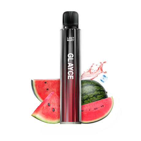vaper recargable glayce Lost Mary, sabor watermelon ice