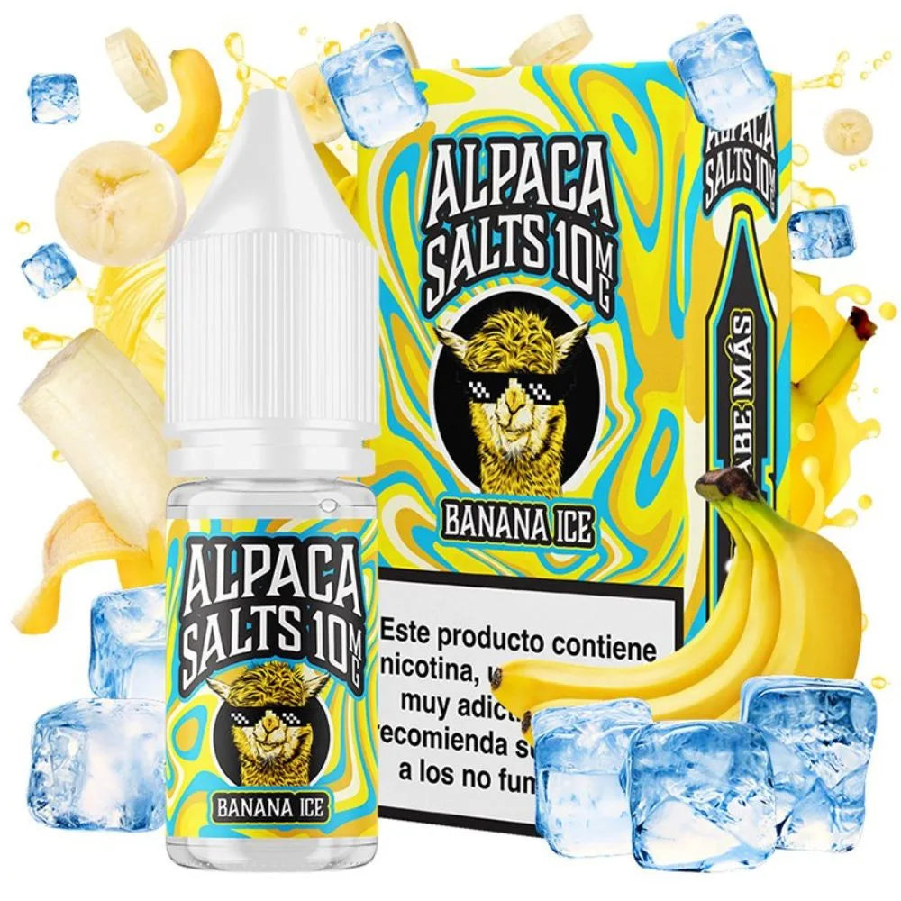 Alpaca Salts Banana Ice 10ml