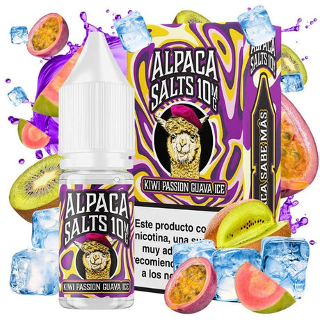 Alpaca Salts Kiwi Passion Fruit Guava Ice 10ml