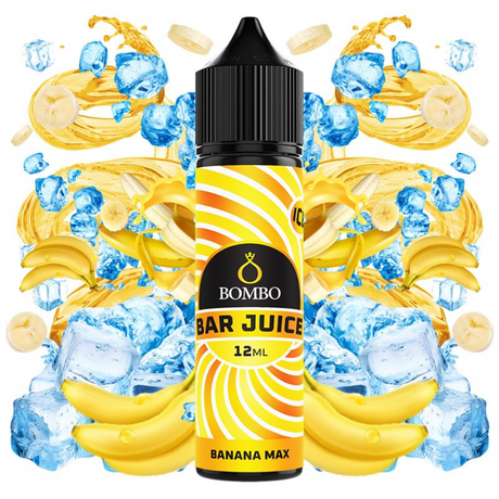 Bombo Bar Juice Aroma Banana Max Ice 12ml/60ml Longfill