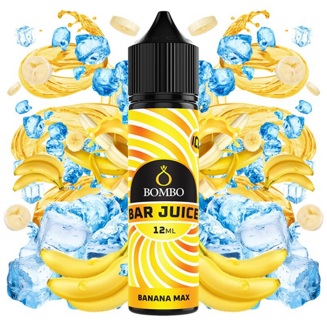Bombo Bar Juice Aroma Banana Max Ice 12ml/60ml Longfill