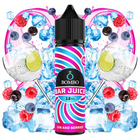 Bombo Bar Juice Aroma Gin & Berries Ice 12ml/60ml Longfill