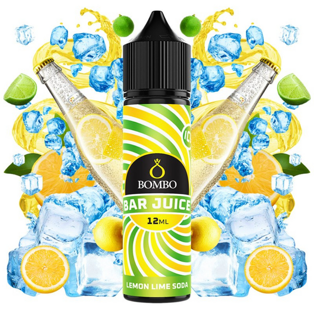 Bombo Bar Juice Aroma Lime Soda Ice 12ml/60ml Longfill