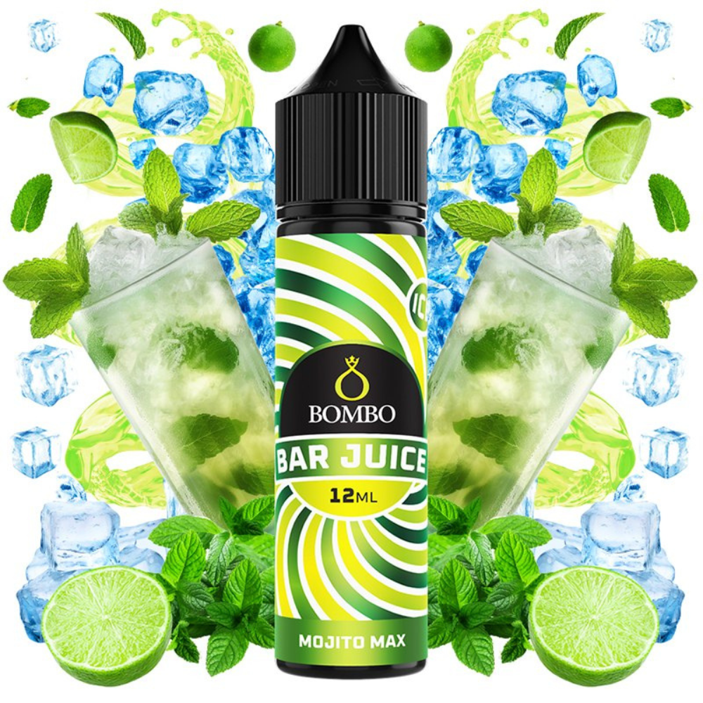 Bombo Bar Juice Aroma Mojito Max Ice 12ml/60ml Longfill