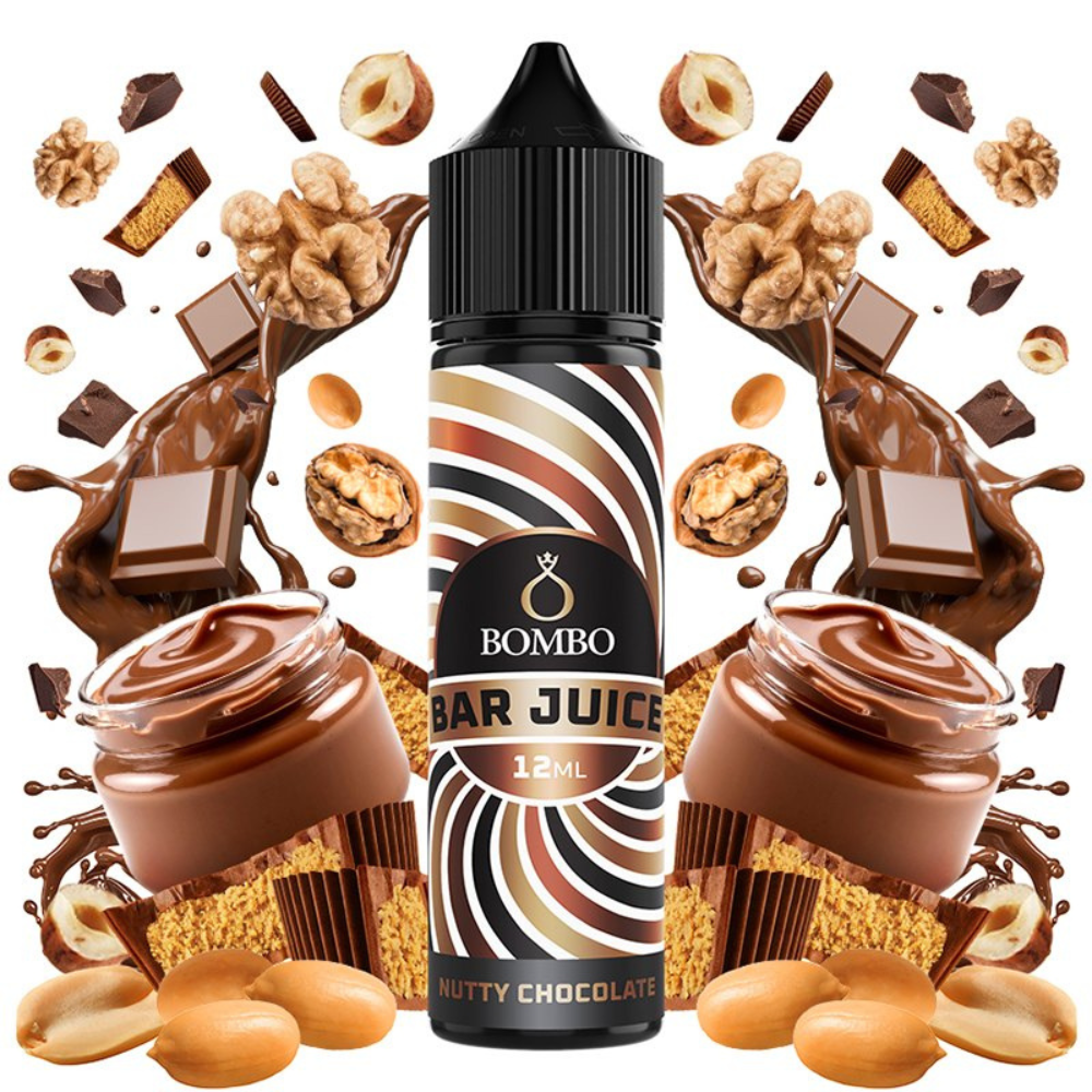 Bombo Bar Juice Aroma Peanut Caramel Chocolate 12ml/60ml Longfill)