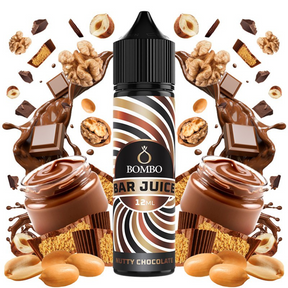 Bombo Bar Juice Aroma Peanut Caramel Chocolate 12ml/60ml Longfill)
