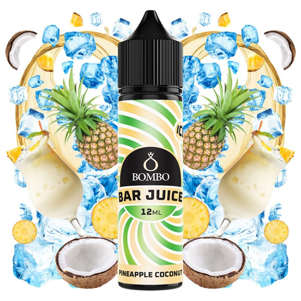 Bombo Bar Juice Aroma Pineapple Coconut Ice 12ml/60ml Longfill