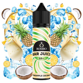 Bombo Bar Juice Aroma Pineapple Coconut Ice 12ml/60ml Longfill