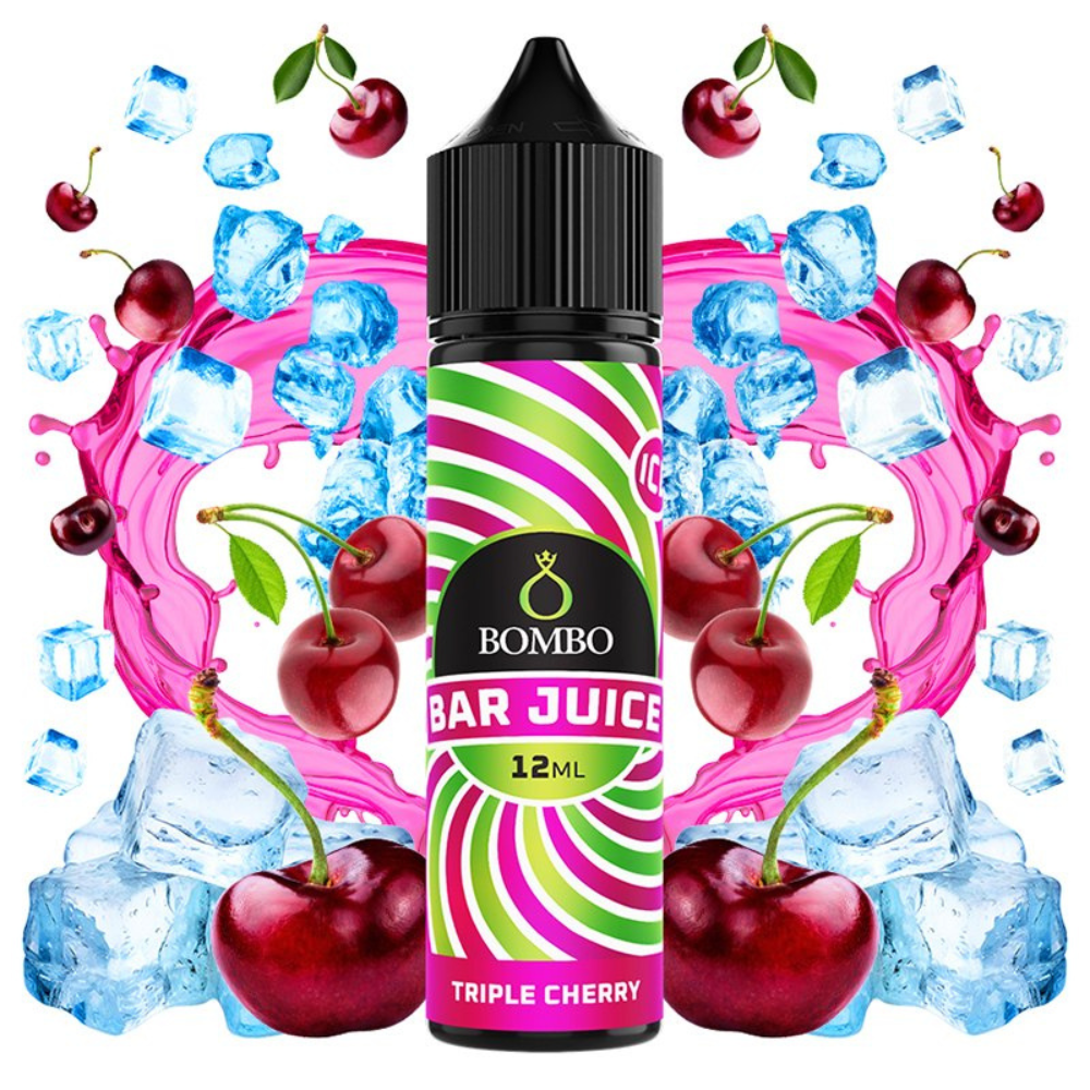 Bombo Bar Juice Aroma Triple Cherry Ice 12ml/60ml Longfill