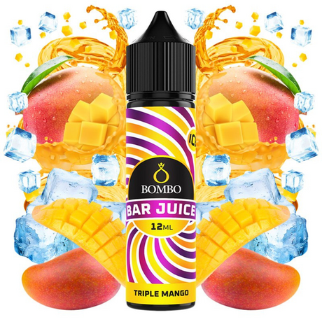 Bombo Bar Juice Aroma Triple Mango Ice 12ml/60ml Longfill