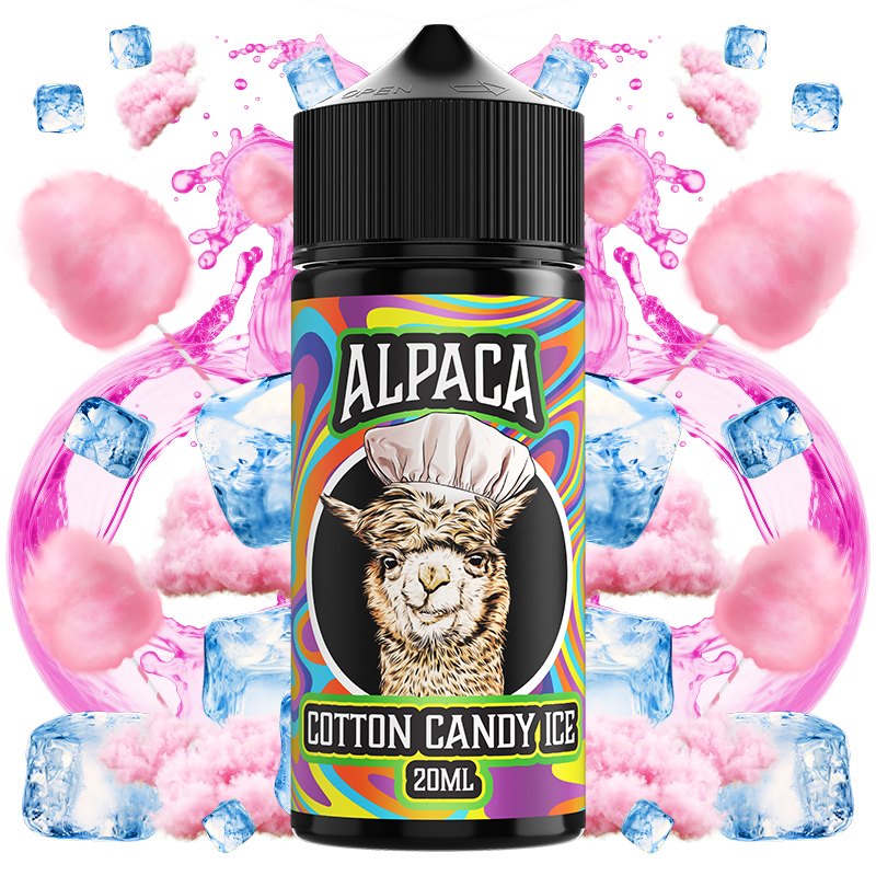 Alpaca Aroma Cotton Candy Ice 20ml/120 (Longfill)