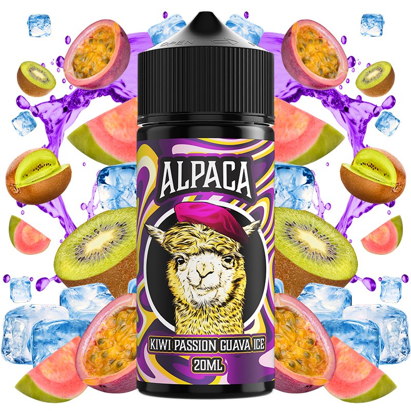 Alpaca Aroma Kiwi Passion Guava Ice 20ml/120 (Longfill)