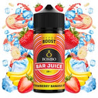 Scent Longfill Bombo Bar Juice Hyper Strawberry Banana flavor