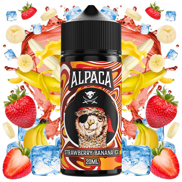 Alpaca Aroma Strawberry Banana Ice 20ml/120 (Longfill)
