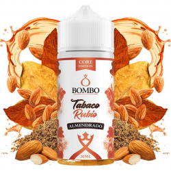 Botella marca bombo, tabaco rubio sabor almendrado. Core edition longfill