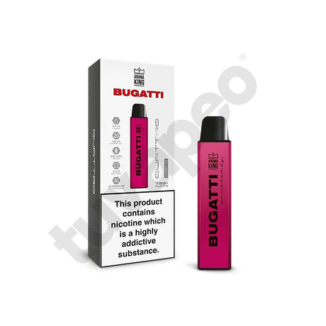 Vapers Desechables Aroma King Bugatti Quattro Cherry Ice 20mg