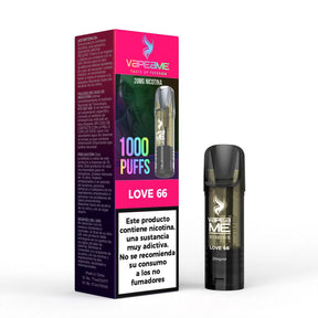 Cápsula Vapeame To Revive Love 66 x1 sabor tropical y frutal