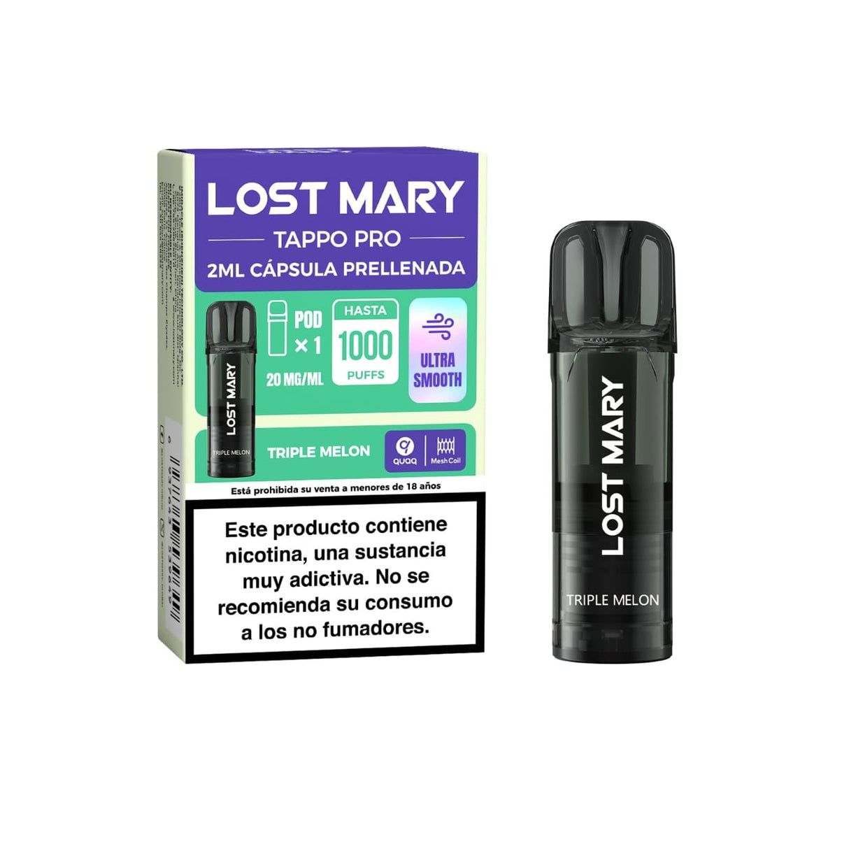 Cartucho Lost Mary Tappo Triple Melon