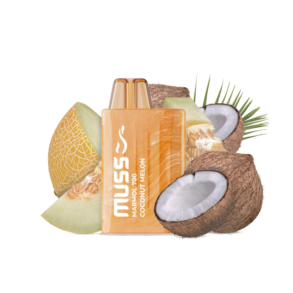 Disposable Vape Muss Marmol 700 Disposable Vape Coconut Melon (Pack 5)