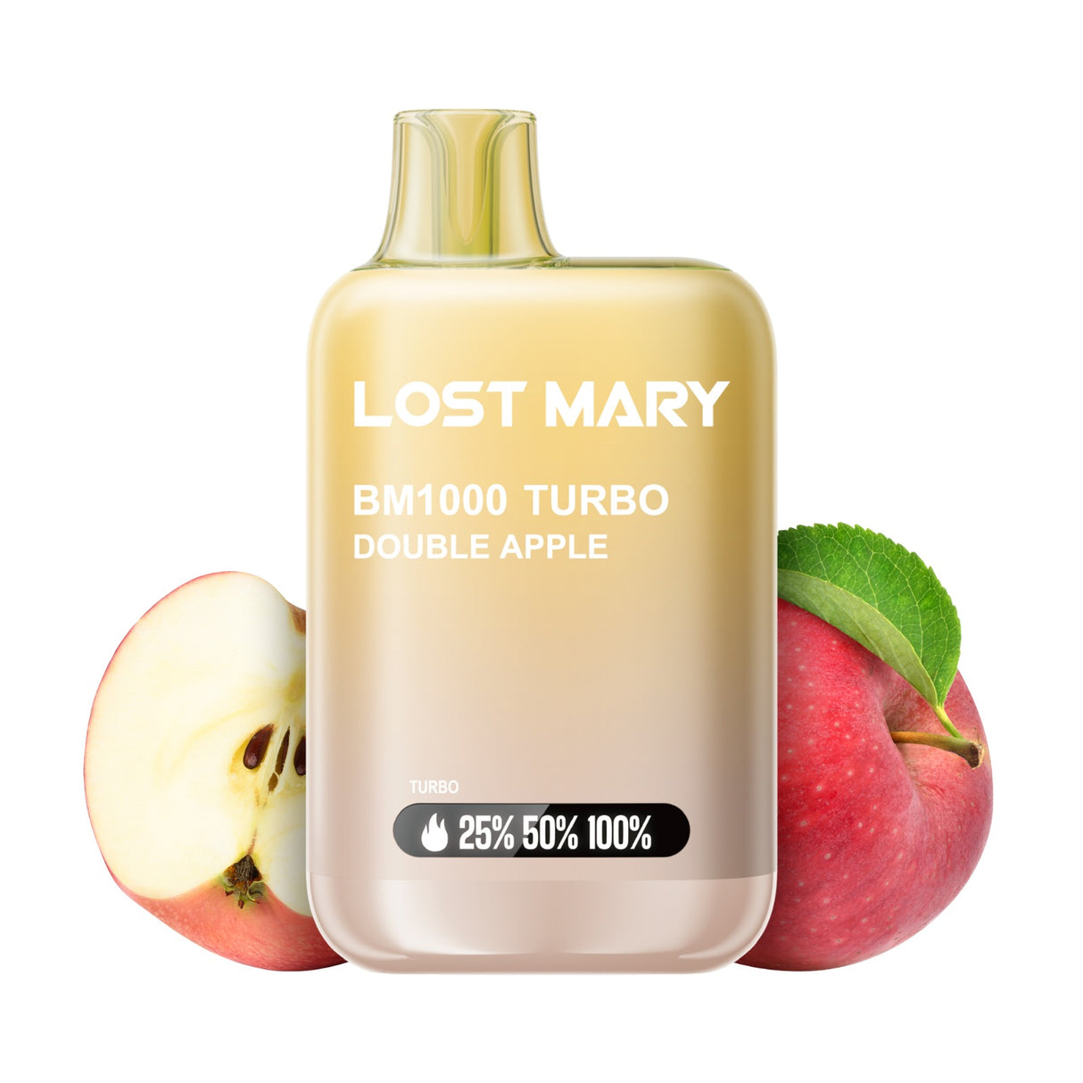 Lost Mary BM1000 Turbo Double Apple vape desechable sabor doble manzana