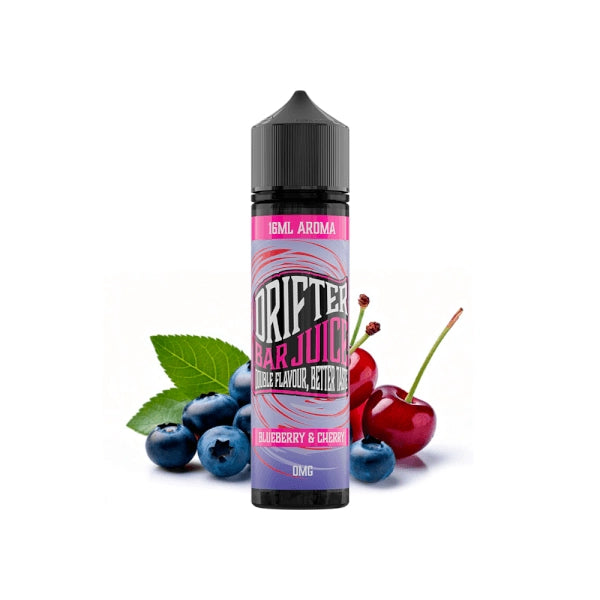Drifter Bar Blueberry Cherry Longfill 16ml sabor arándano y cereza