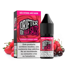 Nicotine Salts Drifter Bar Salts Strawberry Raspberry Cherry flavor