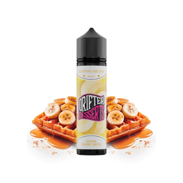 Drifter Desserts Banana Caramel Waffle Longfill 16ml gofre de plátano y caramelo