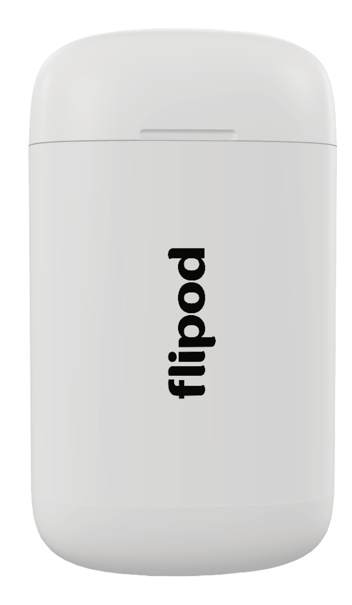 Estuche Flipod de color blanco, para guardar y llevar los pods de tu vaper.