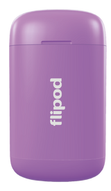 Estuche Flipod de color morado, para guardar y llevar los pods de tu vaper.