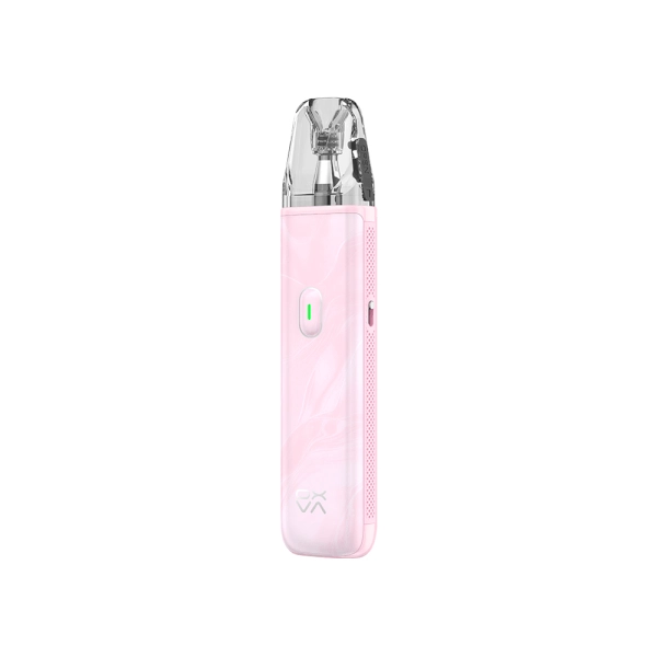 Vapeur oxva de couleur rose clair