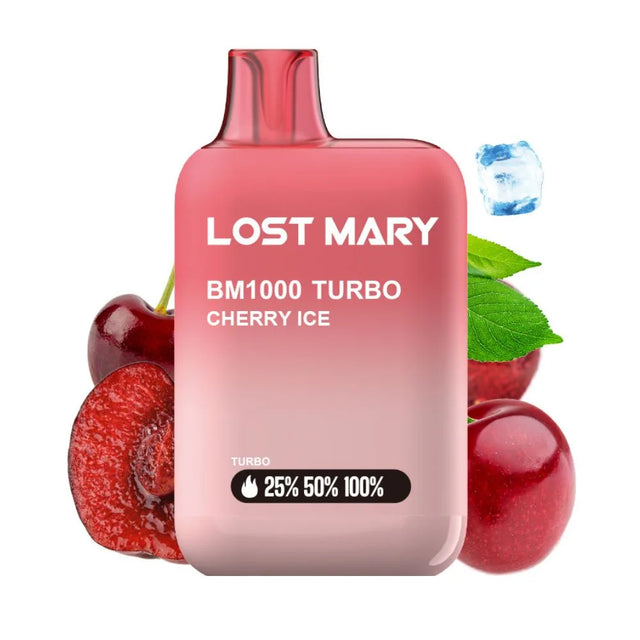 Vaper Desechable Lost Mary BM1000 sabor Cherry Ice