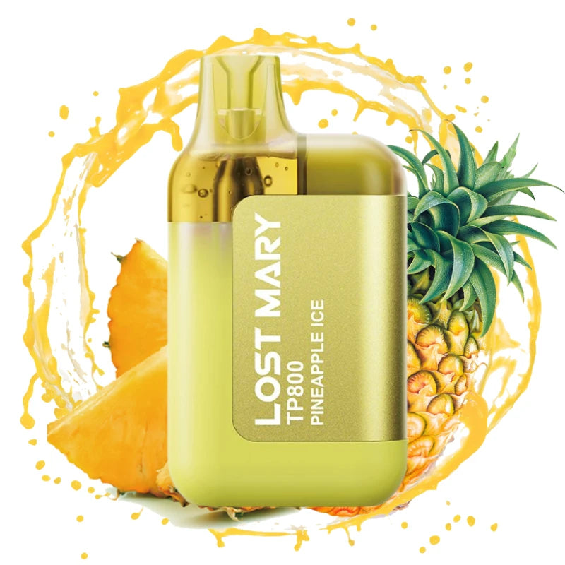 Buy your Disposable Vape Lost Mary TP800 Pineapple ice for only 6.45 euros Tuvapeo Buy your Disposable Vape Lost Mary TP800 Pineapple ice for only 6.45 euros Tuvapeo