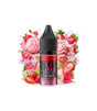 Líquido para vapeo Magnum Vape Salt Strawberry Ice Cream 10ml, botella con diseño colorido acompañada de fresas y helado que representan su sabor dulce y cremoso.