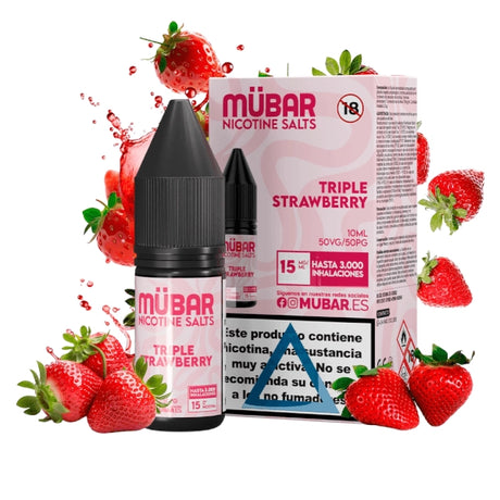 Mubar Salts Triple Strawberry 