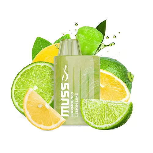 Disposable Vape Muss Marmol 700 Disposable Vape Lemon Lime (pack 5)