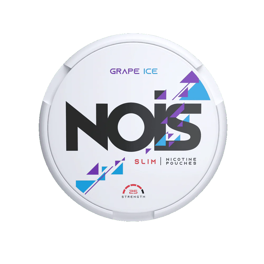 Nois Bolsas de Nicotina Grape Ice 25mg/g