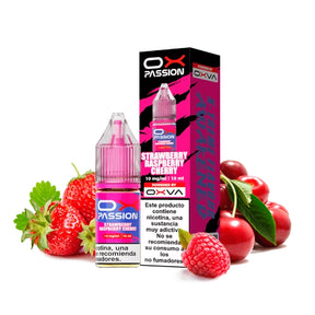 Oxva Ox Passion Sel Fraise Framboise Cerise 10ml