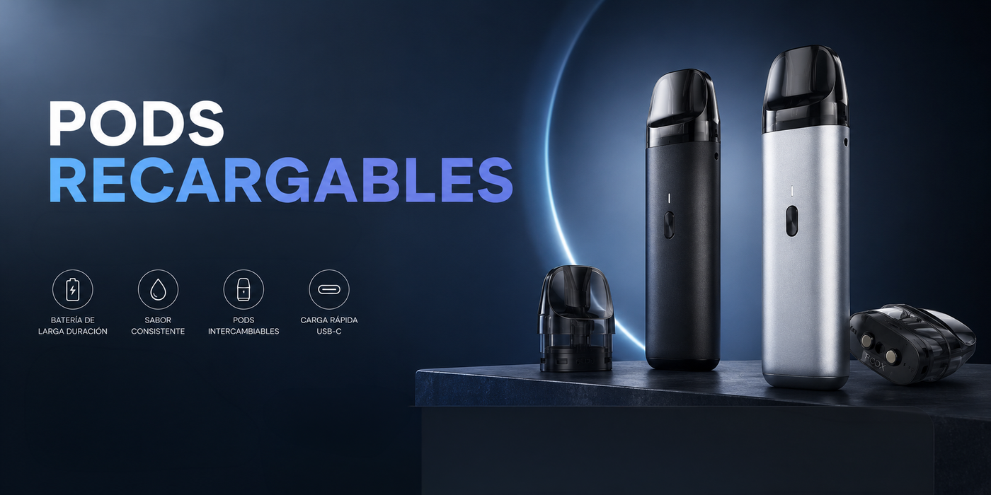 banner pods recargables
