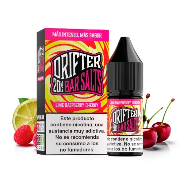 Drifter Bar Salts Lime Raspberry Cherry 10ml