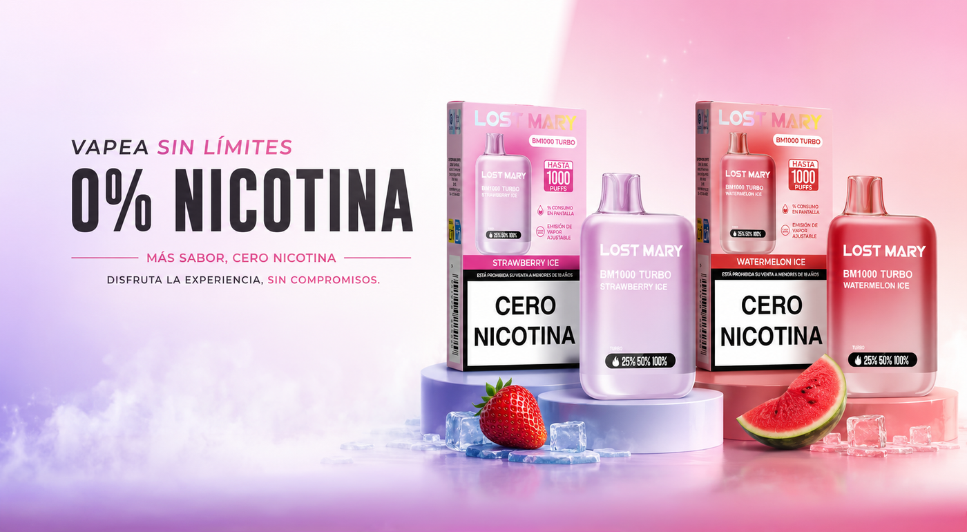 banner con vapers sin nicotina